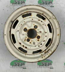 Steel wheel; R13, 4 Stud