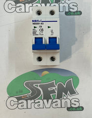 NBSe 6amp Twin Pole MCB