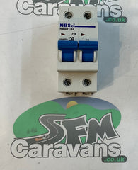 NBSe 16amp Twin Pole MCB