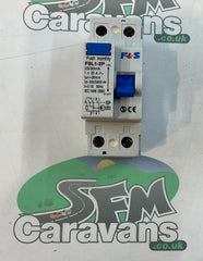 F&S 25 amp Twin Pole RCD