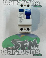 Gacia 25 amp Twin Pole RCD
