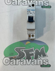 Hager 6amp Twin Pole MCB