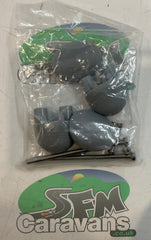 Fiamma Bike Rack Fixing Bracket Covers