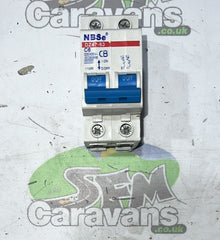 NBSe 6 amp Twin Pole MCB