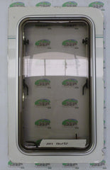 Polyvision framed window inc. blind & fly screen 530x930mm