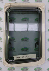 Polyvision framed window inc. blind & fly screen 490x745mm