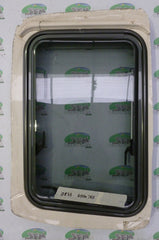 Polyvision framed window inc. blind & fly screen 490x745mm