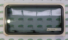 Polyvision framed window inc. blind & fly screen 1130x580mm