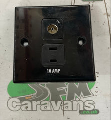 C-Line 12V TV Aerial Socket