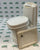Thetford C200 CW Swivel Cassette Toilet