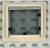 Polyvision framed window 630x520mm