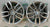 Lunar alloy wheels; 14", 5 stud