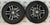 Lunar alloy wheels; 14", 5 stud