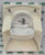 Fold down vanity sink unit