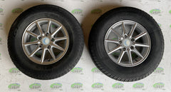 Lunar alloy wheels; 14