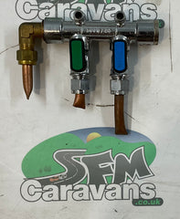 Danfast Two Way Gas Manifold