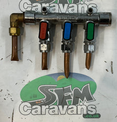 Danfast Three Way Gas Manifold