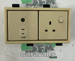 PDL Double Socket & Surround