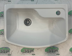 Lunar vanity sink
