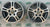 Knaus alloy wheels; 14", 5 stud