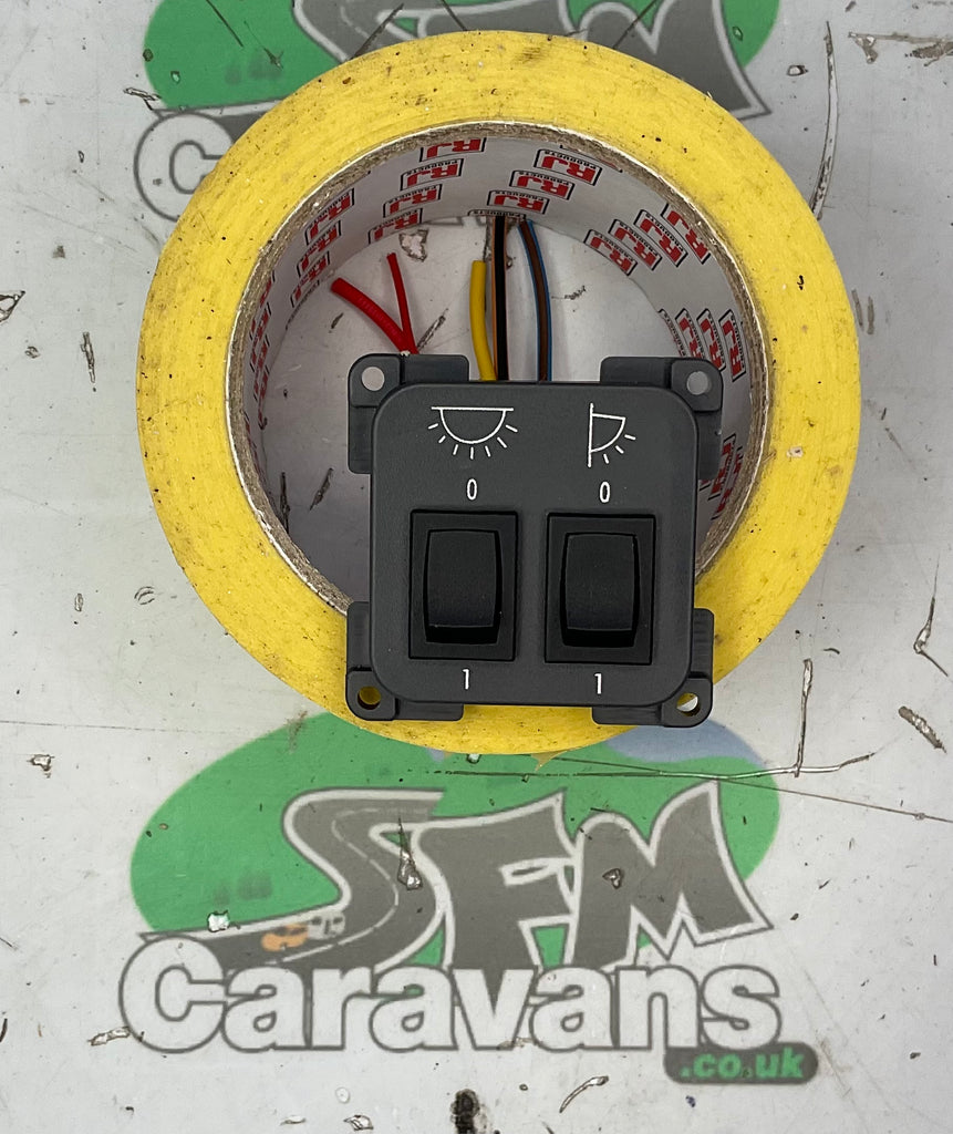 Cbe Rack Light Current CBE Lights Switch | SFM Caravans