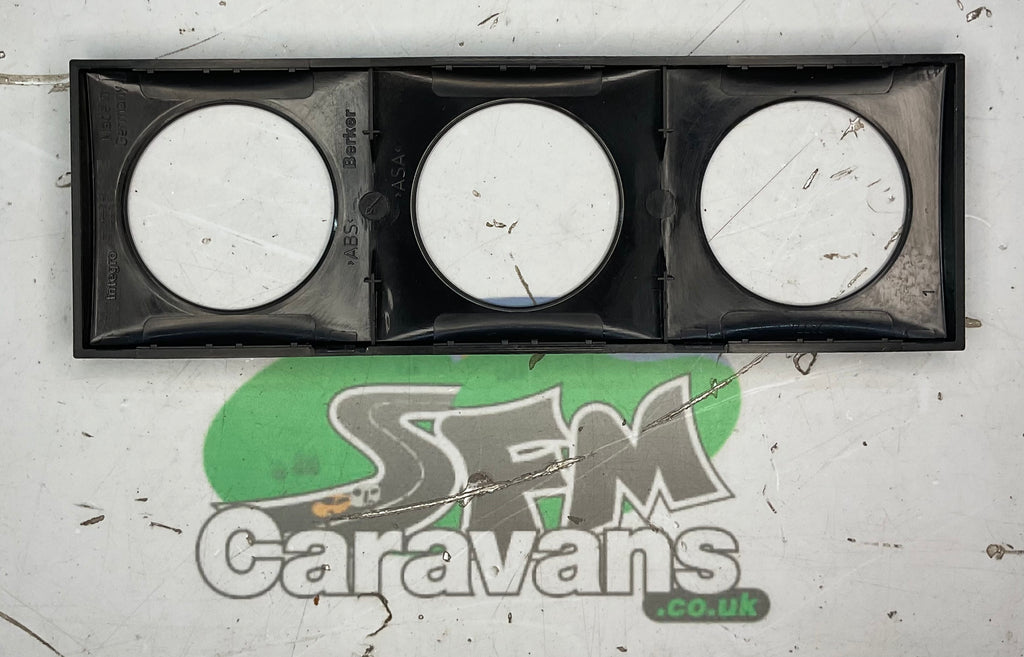 Berker Triple Socket Surround | SFM Caravans