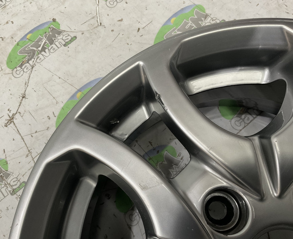 Swift group alloy wheel; 14", 5 stud SFM Caravans