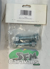 M16 x 75mm Towball Bolt