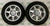 Lunar alloy wheels; 14", 5 stud