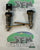 Gas locker door compression locks