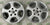 Coachman alloy wheels; 14", 5 stud