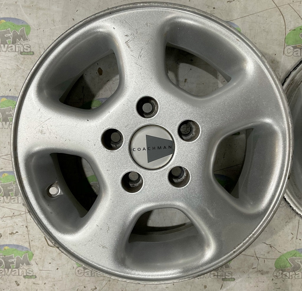 Coachman alloy wheels; 14