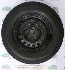 Steel wheel & tyre; 185 R14, 5 Stud