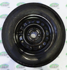 Steel wheel & tyre; 175 R14, 4 Stud