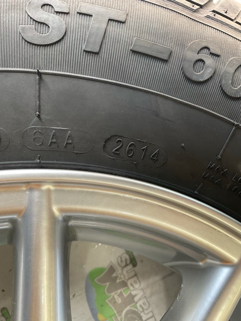 Lunar alloy wheel; 14