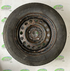 Steel wheel & tyre; 185/65 R14, 5 Stud