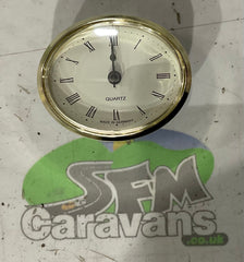 Internal Oval Clock