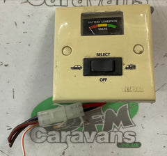 Clipsal Battery Selector Switch With Volt Meter