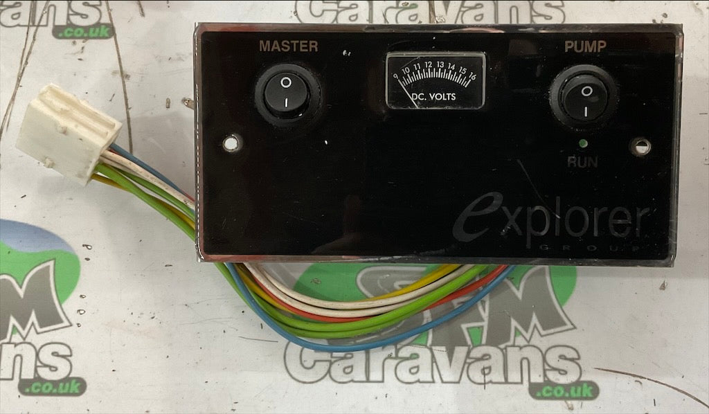 Explorer group Control Panel | SFM Caravans