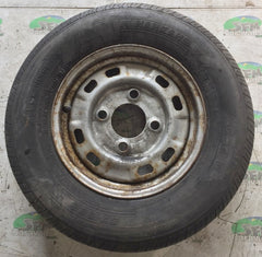 Steel wheel & tyre; 185/70 R13, 4 Stud 130MM PCD